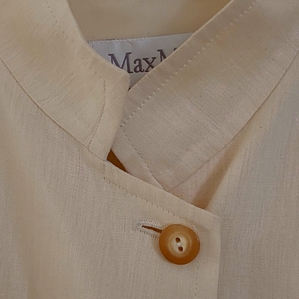 MAXMARA SINGLE BUTTON JACKET - Picture 4 of 9